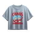 thumbnail image 1 of The Cat in the Hat - Chaos Coordinatiors The Things - Youth Girls Boxy T-Shirt, 1 of 4