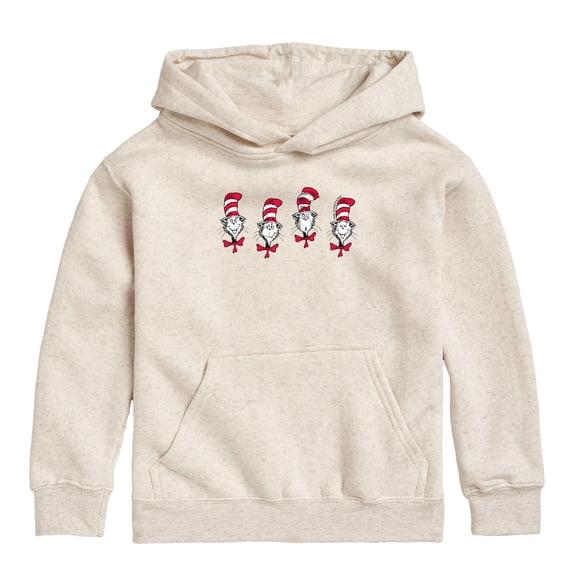 The Cat in the Hat - Cith Heads - Youth Boys Fleece Hoodie Sweatshirt