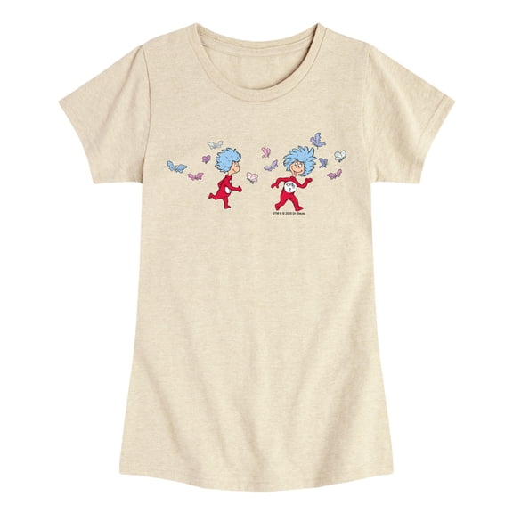 The Cat in the Hat - The Things - Youth Girls Fitted Short Sleeve T-Shirt