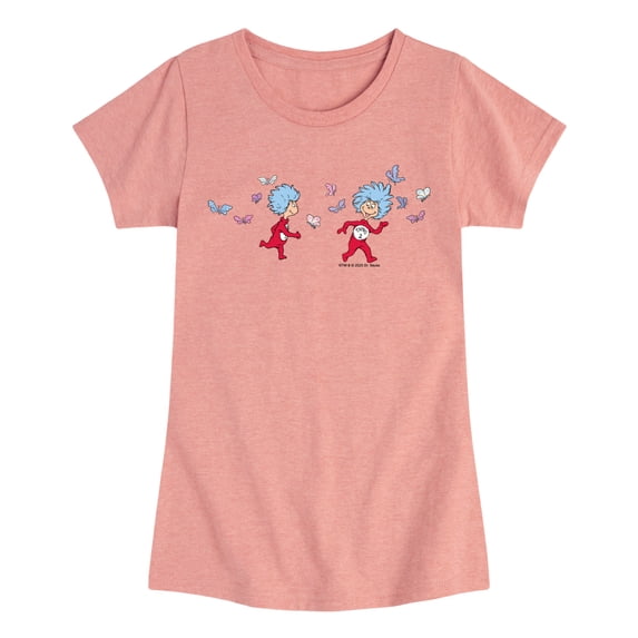 The Cat in the Hat - The Things - Youth Girls Fitted Short Sleeve T-Shirt