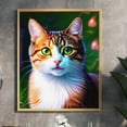thumbnail image 1 of The Cat's Meow - Cat Portrait Canvas Wall Art, 1 of 2