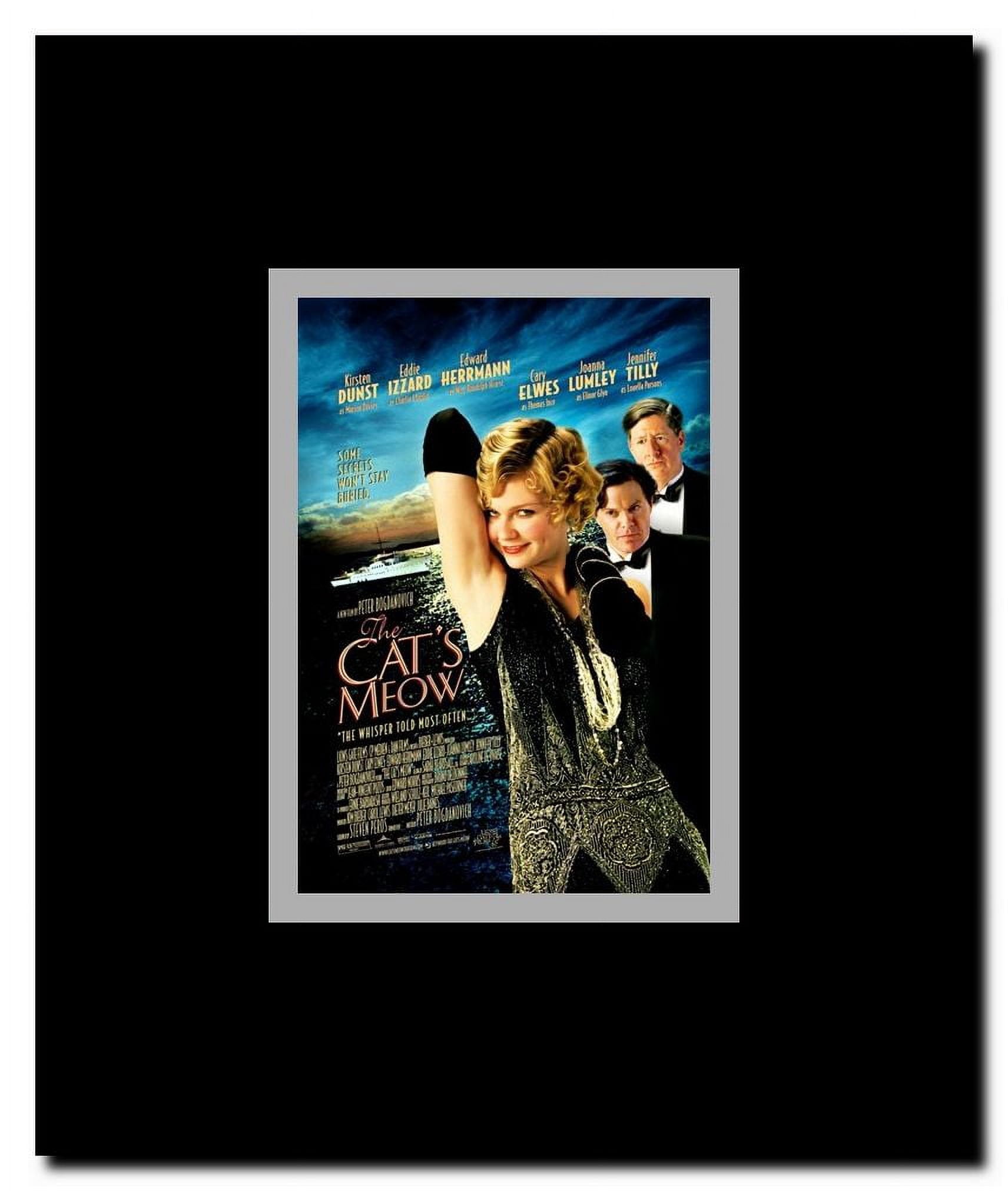 The Cat's Meow Framed Movie Poster