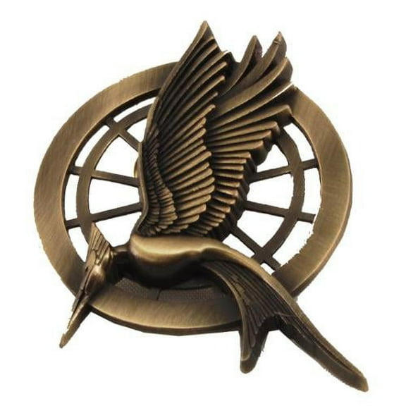 The Catching Fire Movie Prop Replica Mockingjay Pin