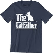 The Catfather Cat Dad Pet Lover Gift Ideas Fathers Day Daddy T-Shirt