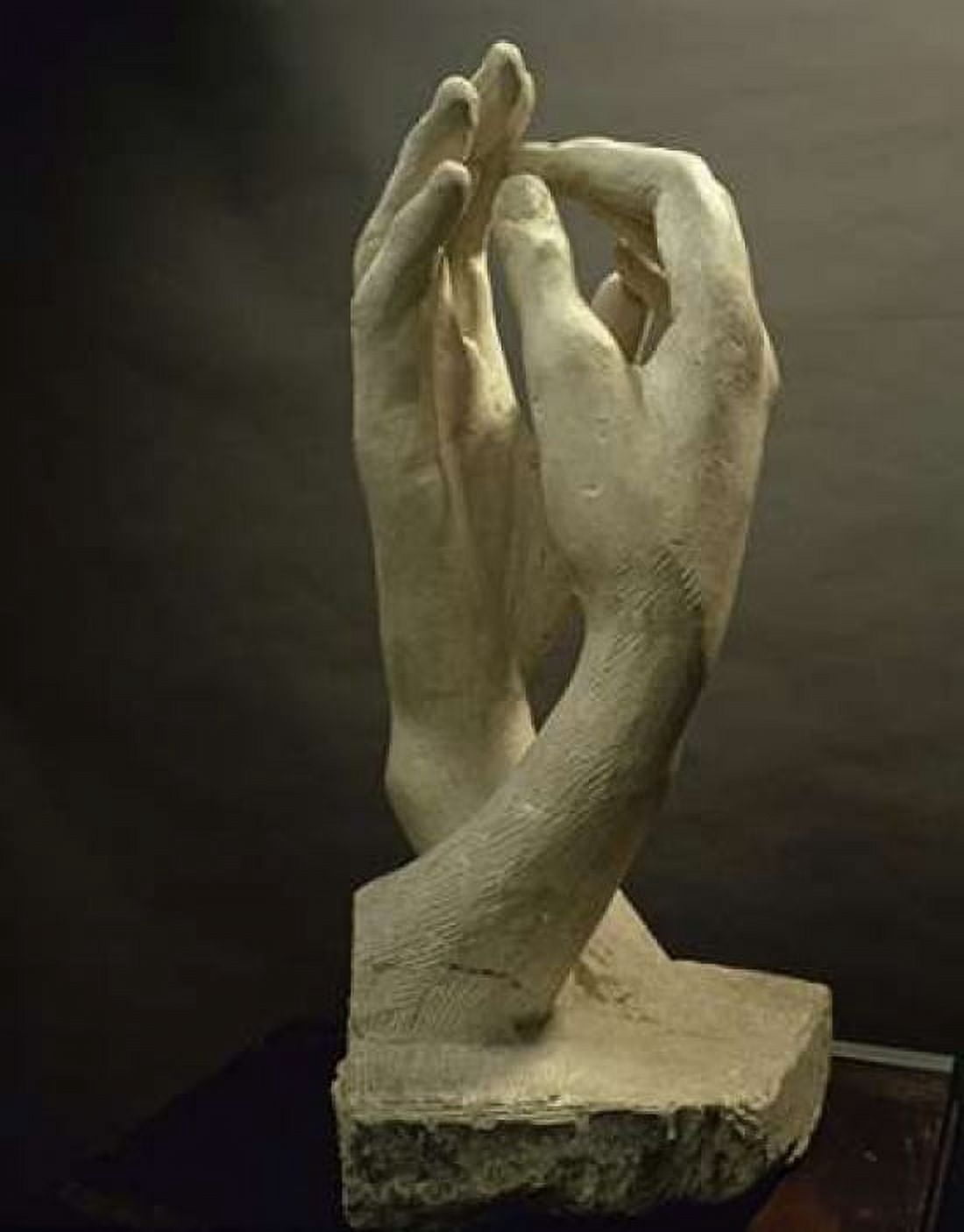 The Cathedral 1908 Canvas Art - Auguste Rodin (22 x 28)