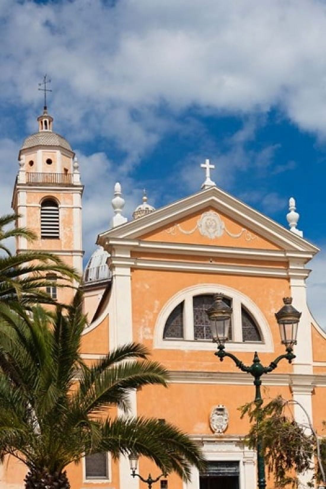 The Cathedral of Ajaccio Canvas Art - Walter Bibikow DanitaDelimont (24 x 36)
