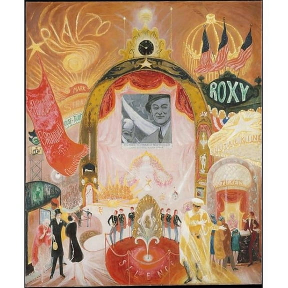 The Cathedrals of Broadway Poster Print by Florine Stettheimer (American  Rochester   York 1871  ??1944  York