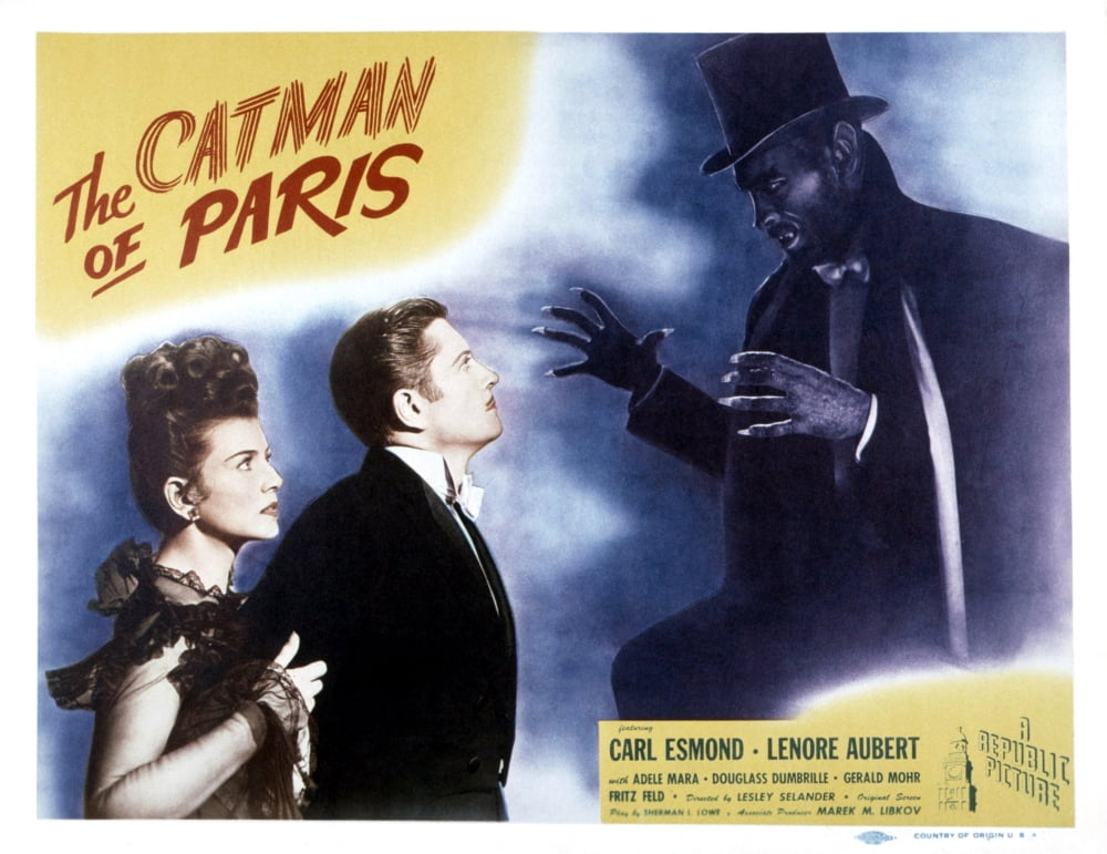 The Catman Of Paris Canvas Art - (28 x 22)