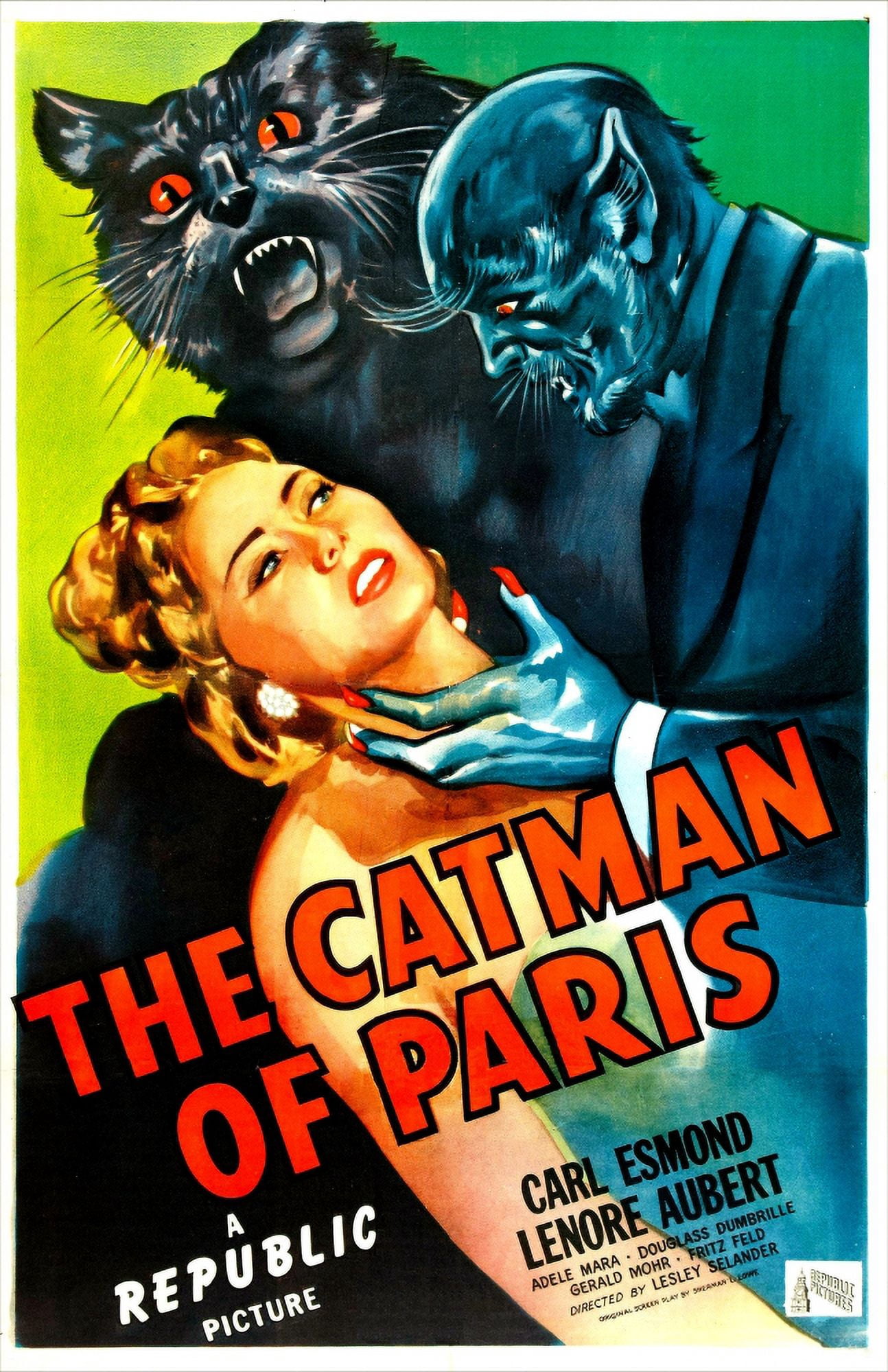 The Catman Of Paris U Canvas Art - (24 x 36)