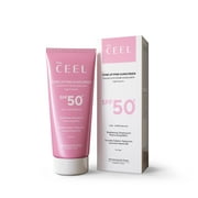 The Ceel Pink Tone Up Sunscreen SPF 50+ with Hyaluronic Acid – Brightens & Moisturizes – 50ml