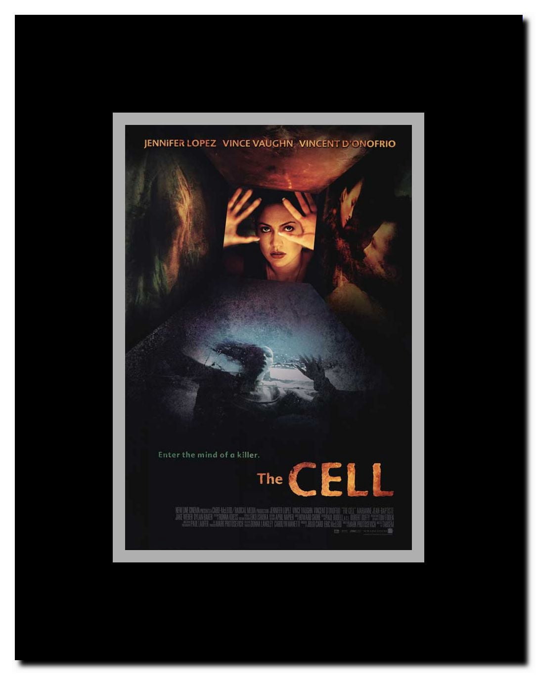 The Cell Framed Movie Poster