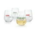 thumbnail image 1 of The Cellar Cheer Stemless Wine Glasses, Set of 4, 1 of 11