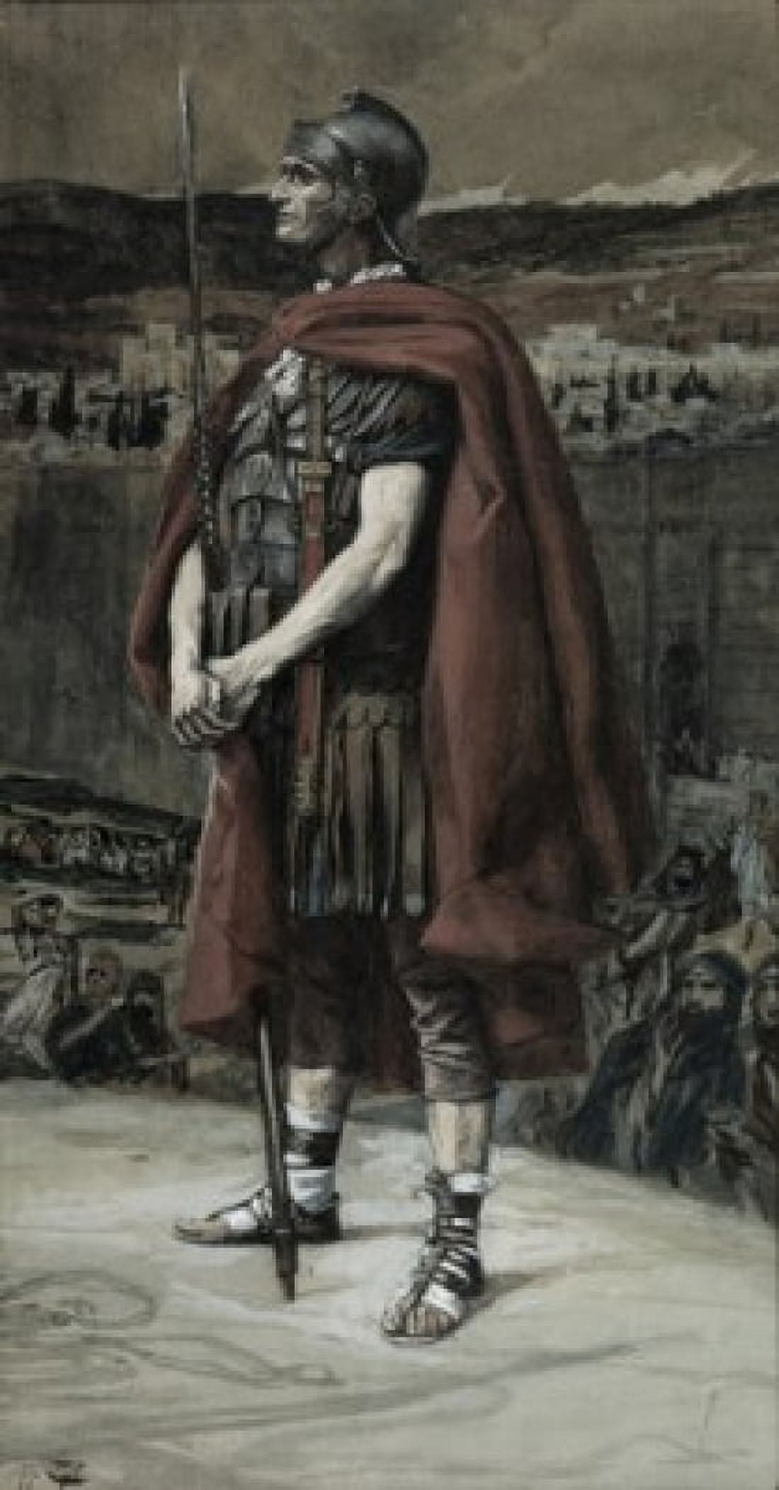 The Centurion James Tissot (1836-1902 French) Canvas Art - James Tissot (18 x 24)