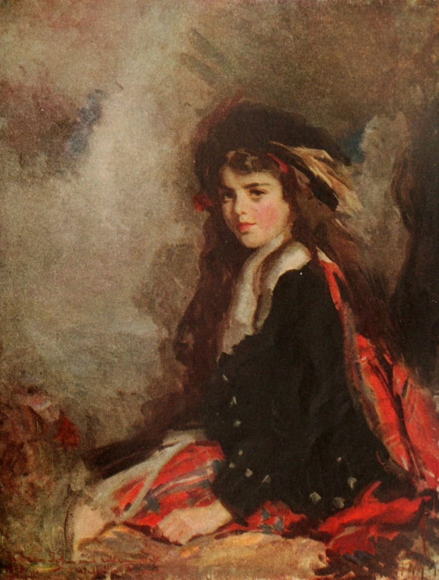 The Century 86 1913 Portrait of Dorothy McK Canvas Art - Wilhelm Funk (18 x 24)