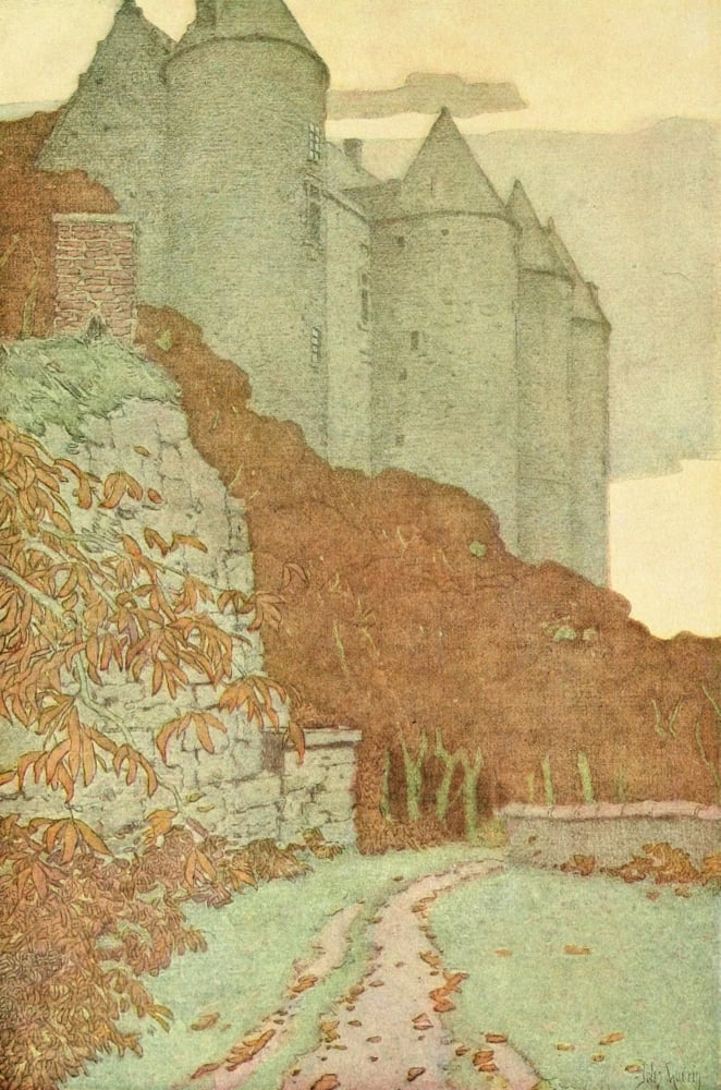 The Century Magazine 1905 Chateau of Luynes Canvas Art - Jules Guerin (18 x 24)