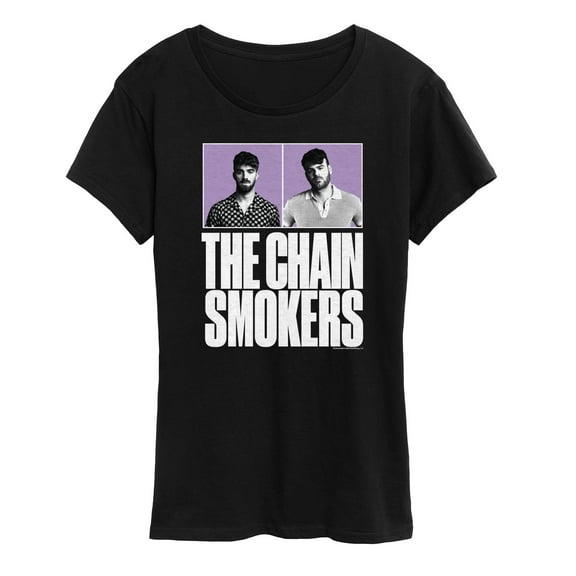 The Chainsmokers - Band Members - Women's Short Sleeve Graphic T-Shirt