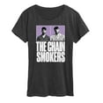 thumbnail image 1 of The Chainsmokers - Band Members - Women's Short Sleeve Graphic T-Shirt, 1 of 5