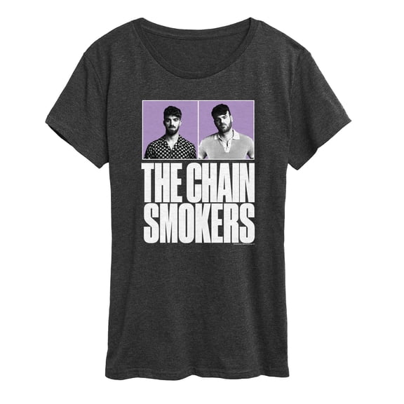 The Chainsmokers - Band Members - Women's Short Sleeve Graphic T-Shirt