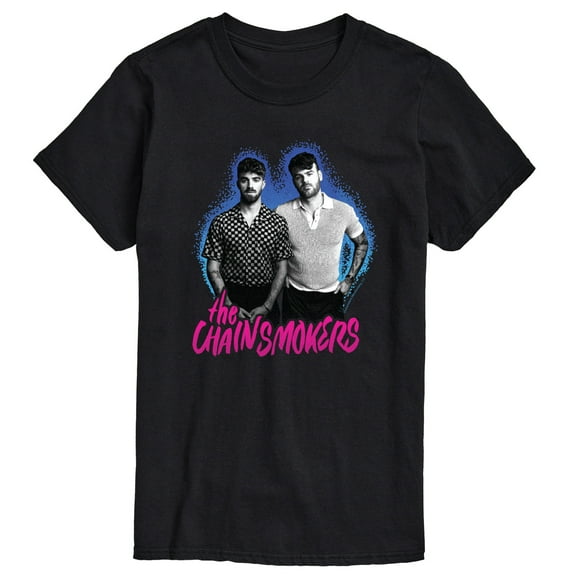 The Chainsmokers - Glow Script - Men's Short Sleeve Graphic T-Shirt