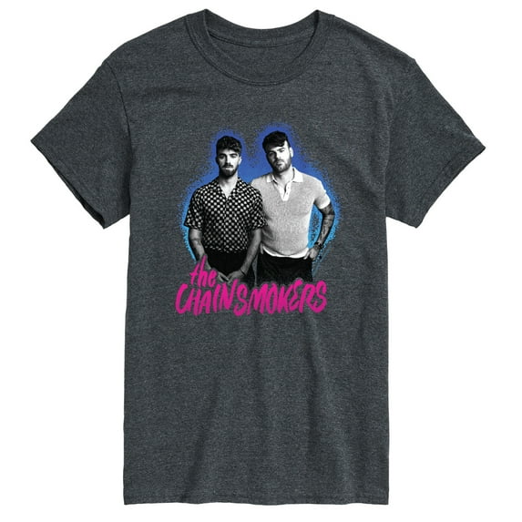 The Chainsmokers - Glow Script - Men's Short Sleeve Graphic T-Shirt