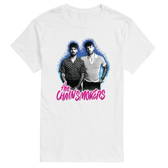 The Chainsmokers - Glow Script - Men's Short Sleeve Graphic T-Shirt