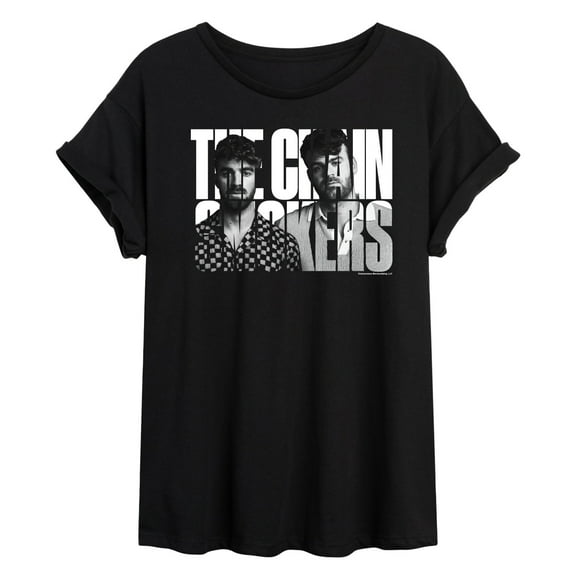 The Chainsmokers - Photo Logo - Women's Oversized Graphic T-Shirt