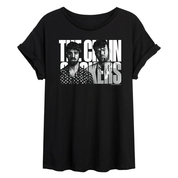 The Chainsmokers - Photo Logo - Women's Oversized Graphic T-Shirt
