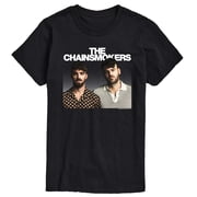 The Chainsmokers - Classic White Logo Mens Short Sleeve Graphic T-Shirt