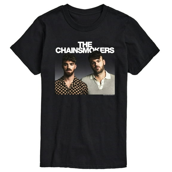The Chainsmokers - White Logo Classic - Men's Short Sleeve Graphic T-Shirt
