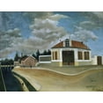 thumbnail image 1 of The Chair Factory , 1897 , Henri  Rousseau (1844-1910 French) , Musee de l'Orangerie, Paris, France Poster Print (24 x 36), 1 of 1