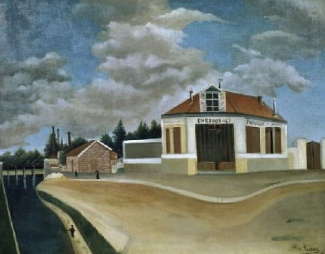 The Chair Factory 1897 Henri Rousseau (1844-1910 French) Musee de lOrangerie Paris France Canvas Art - Henri Rousseau (24 x 36)