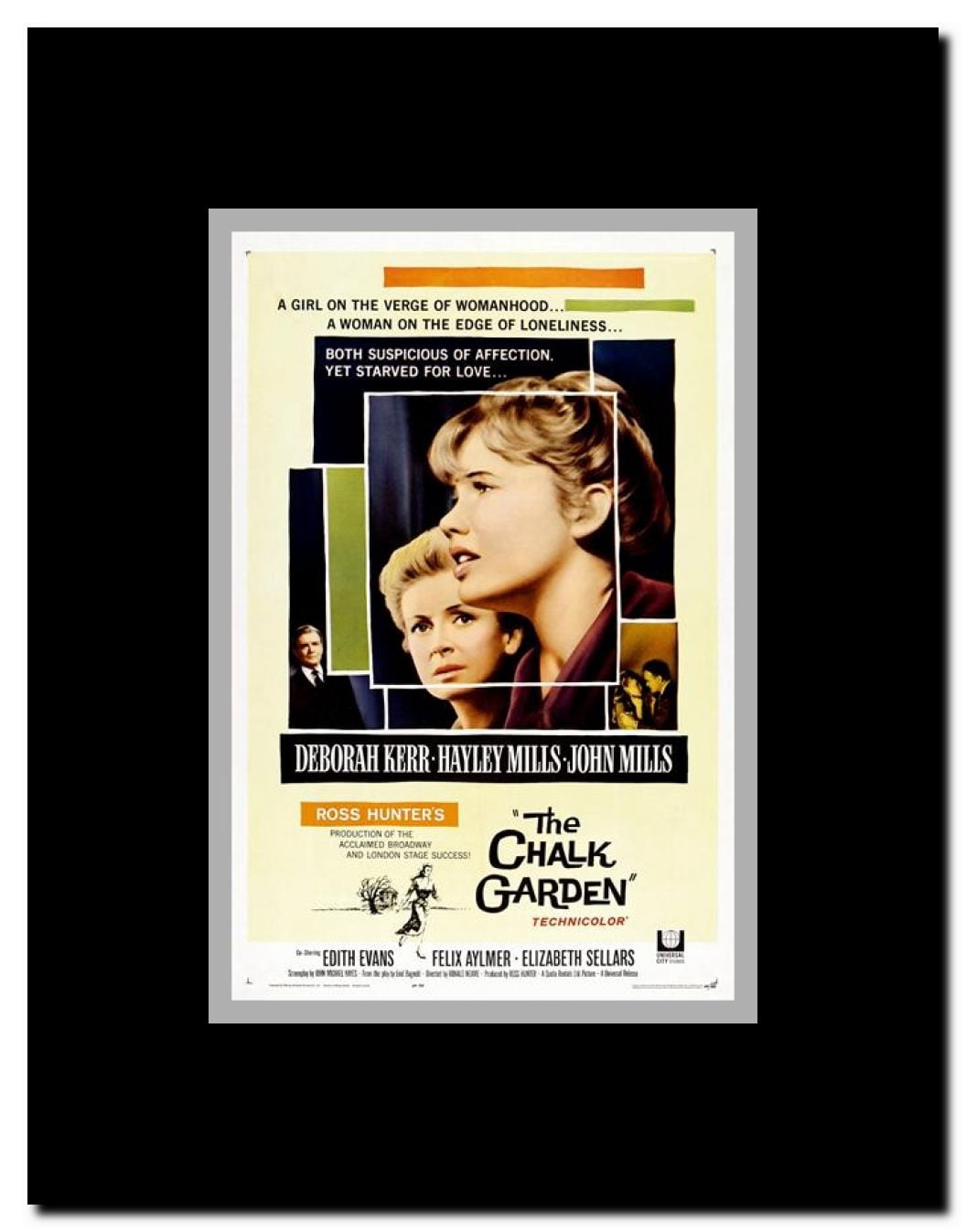 The Chalk Garden Framed Movie Poster