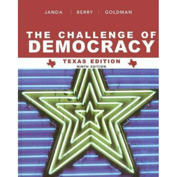 Pre-Owned The Challenge of Democracy: Government in America (Hardcover) 0618841660 9780618841660