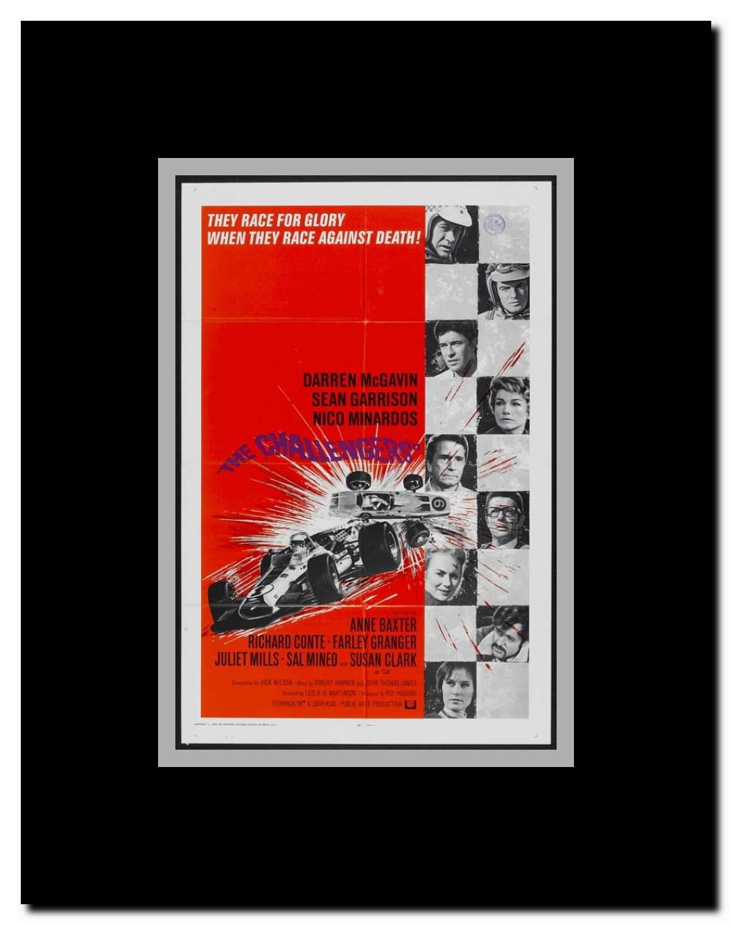 The Challengers Framed Movie Poster