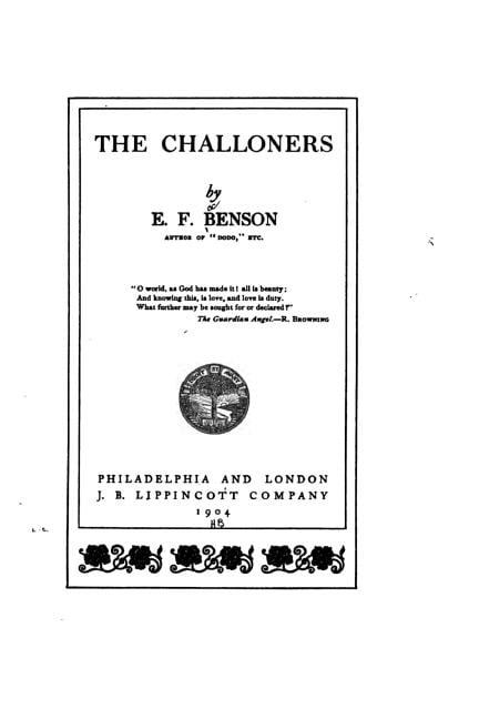 The Challoners, (Paperback)
