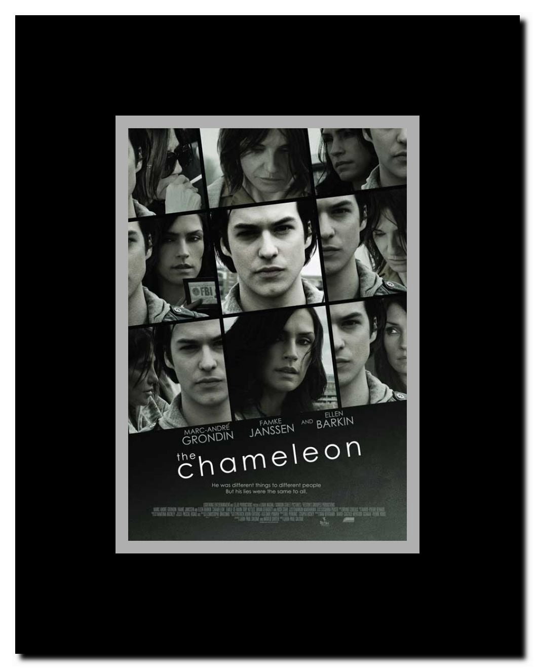 The Chameleon Framed Movie Poster