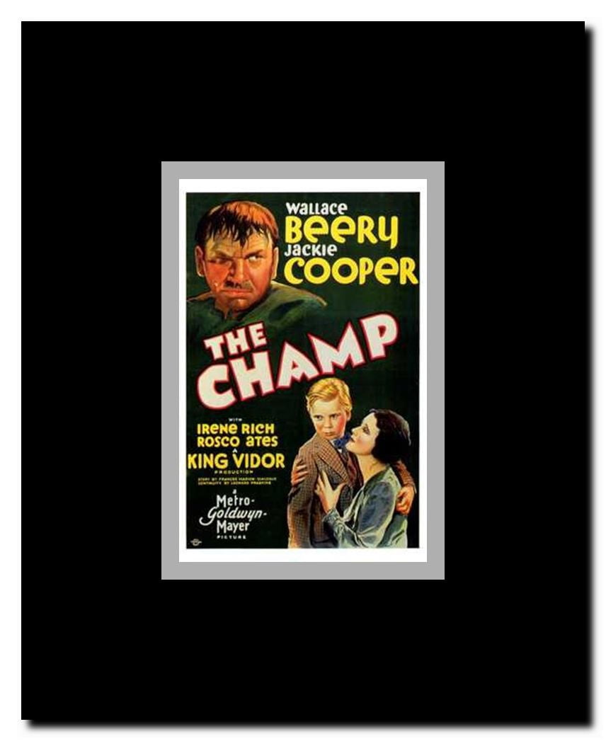 The Champ Framed Movie Poster