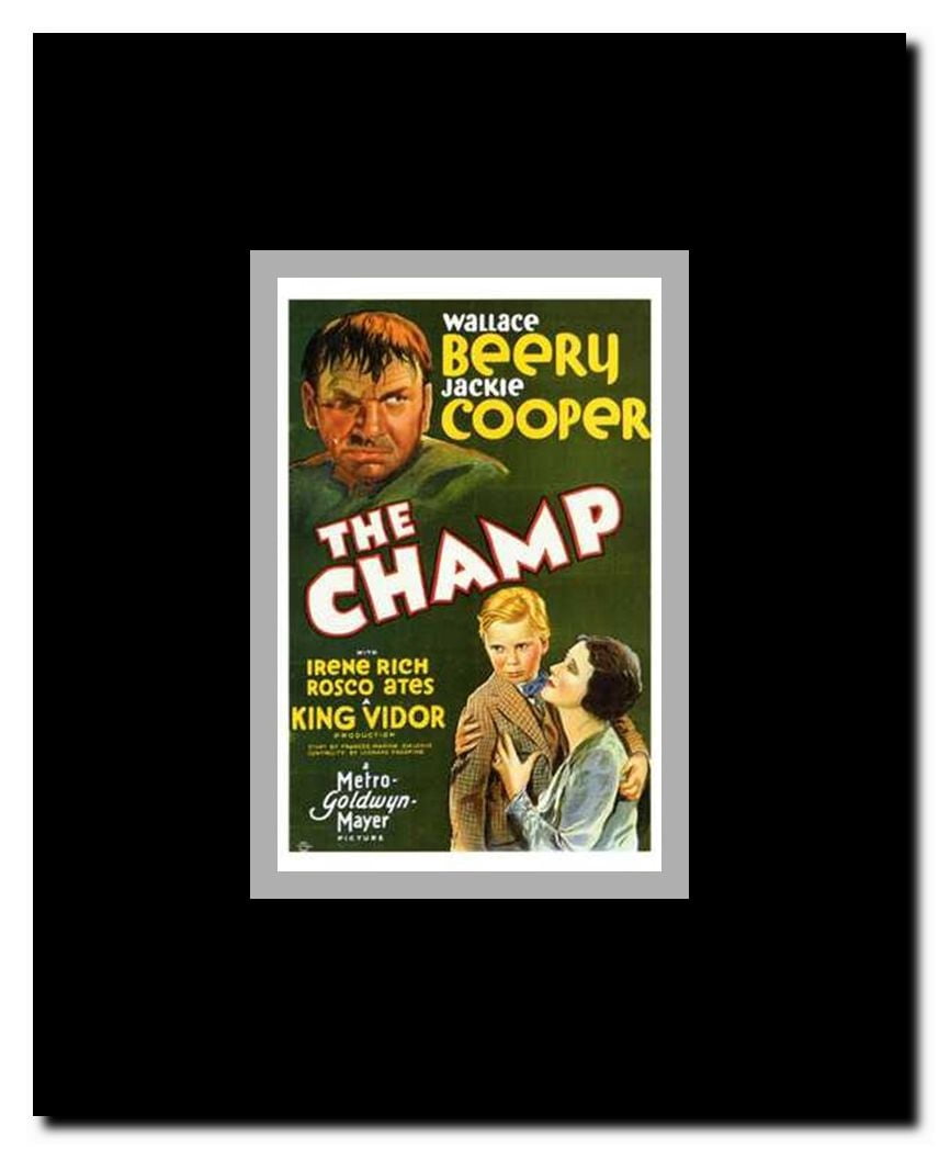 The Champ Framed Movie Poster