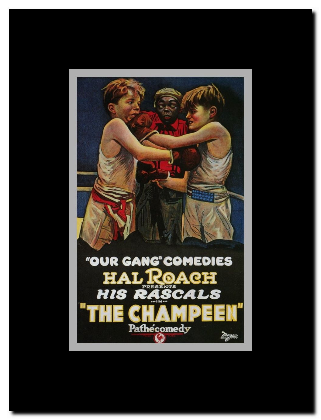 The Champeen Framed Movie Poster