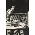 thumbnail image 1 of The Champion Was Lying Inert on His Back From the Book Buffalo Jim by William Hatfield Published Circa 1930S Poster Print, 22 x 36, 1 of 1