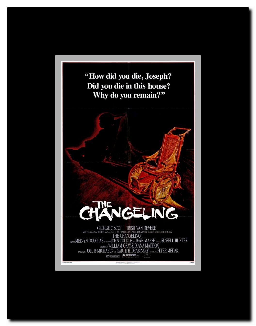 The Changeling Framed Movie Poster
