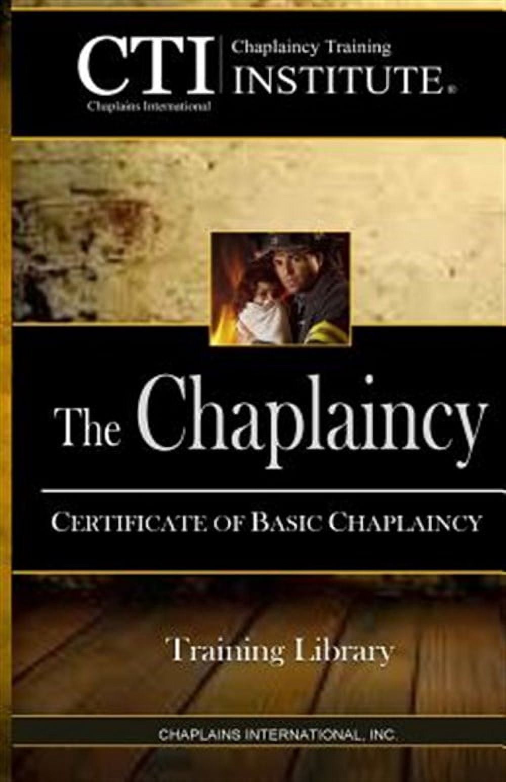 The Chaplaincy: Certificate of Basic Chaplain Ministry (Paperback) by ...