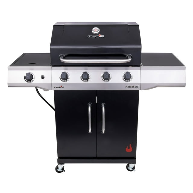 The Char-Broil® Performance™ Series 4-Burner Gas Grill, Black
