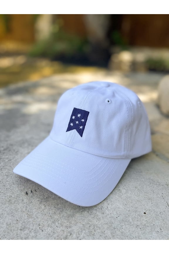 The Charge Apparel White Dad Hat