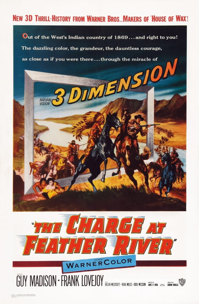 The Charge At Feather River U Canvas Art - (24 x 36)