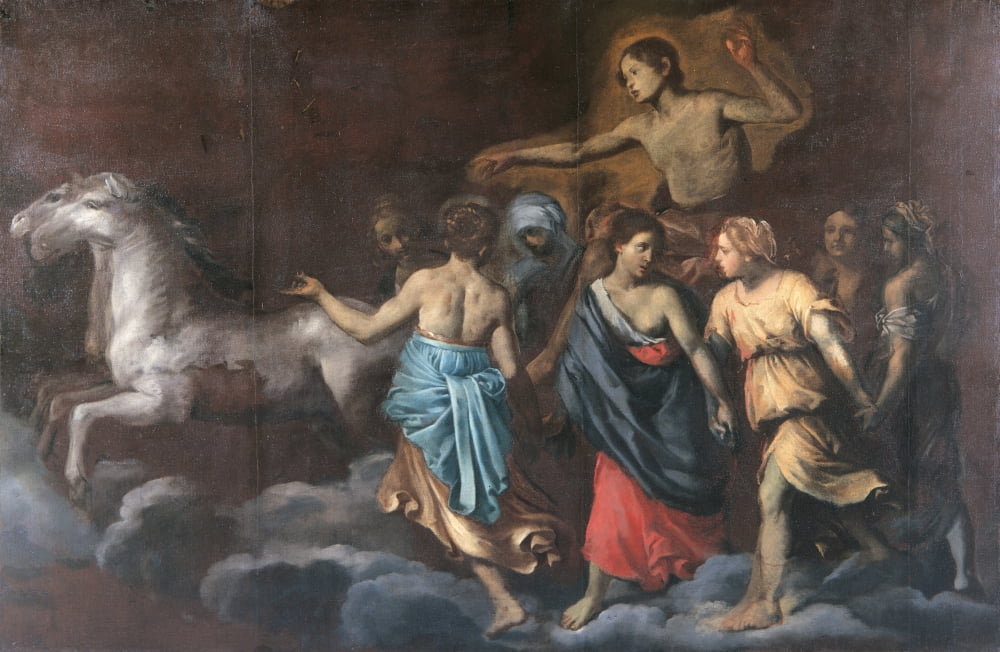 The Chariot Of Apollo Canvas Art - (24 x 18)