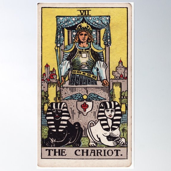 The Chariot Poster Wall Art, Modern Wall Decor For Living Room Bedroom, 8x12 UNFRAMED