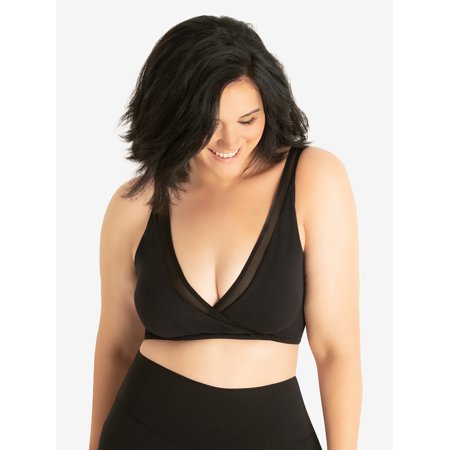 The Charlene - Seamless Comfort Crossover with Mesh