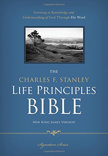 Pre-Owned Charles F. Stanley Life Principles Bible-NKJV (Hardcover 9780785256779) by Dr. Charles F Stanley