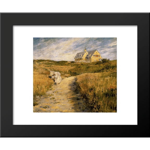 The Chase Homestead at Shinnecock 20x24 Framed Art Print by William Merritt Chase